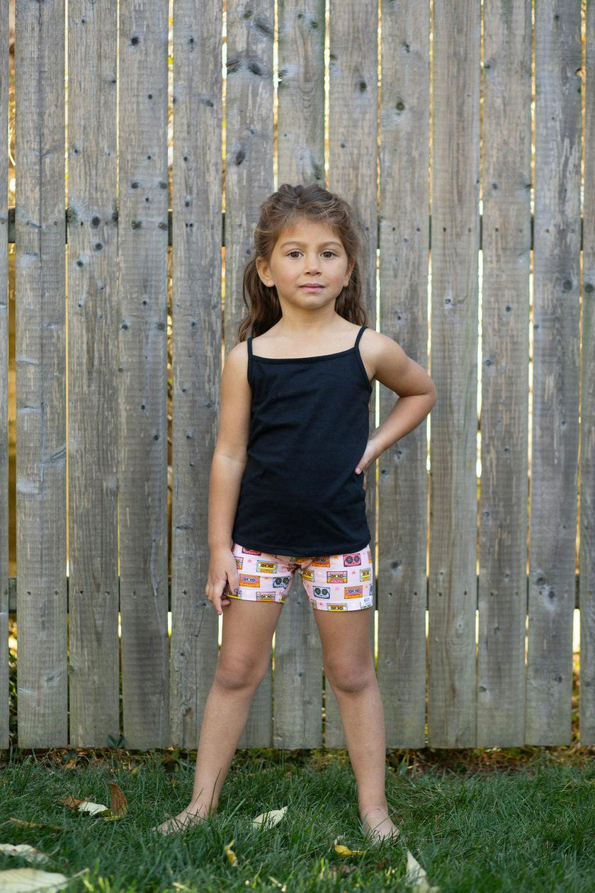 Biker Shorts in Cassettes/Stars