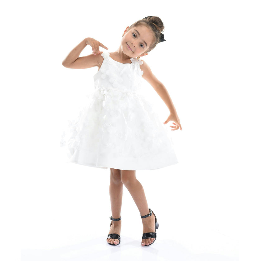 White Lago Floral Dress