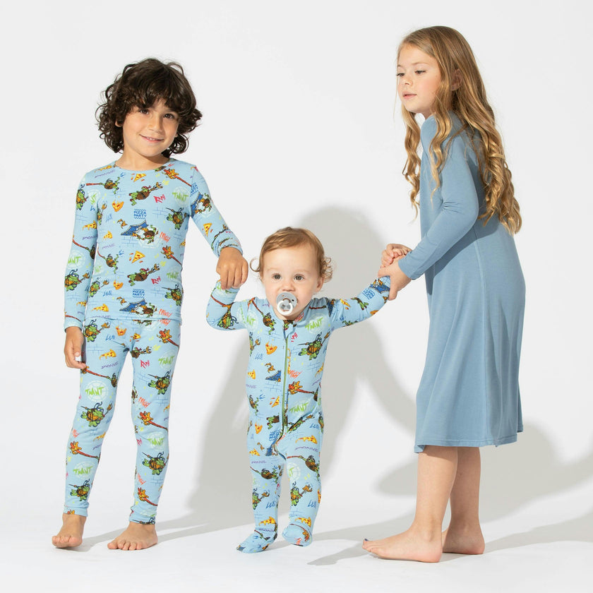 Teenage Mutant Ninja Turtles: Mutant Mayhem Movie Bamboo Kids Pajamas