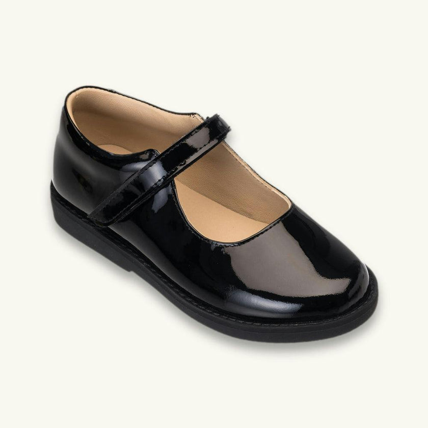 Zoe Mary Jane | Black Patent Leather