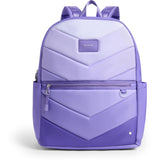Kane Double Pocket Large Backpack, Green Chevron
