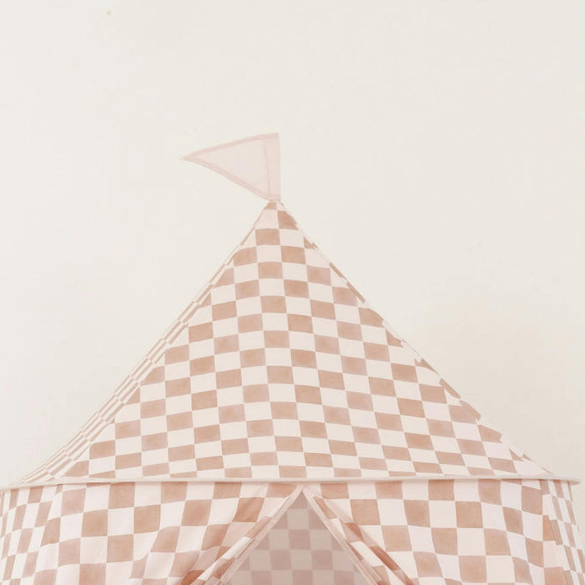 Checker Toffee Play Tent
