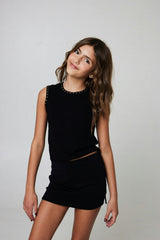 Liv Black Mini Skirt