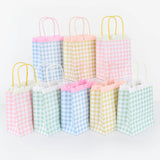 Gingham Fringe Party Bags