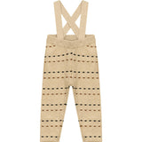Knitted Overall Dark Almond/Black