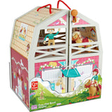 Hape: Club Ranch - Wooden 2 Level Barn Dollhouse