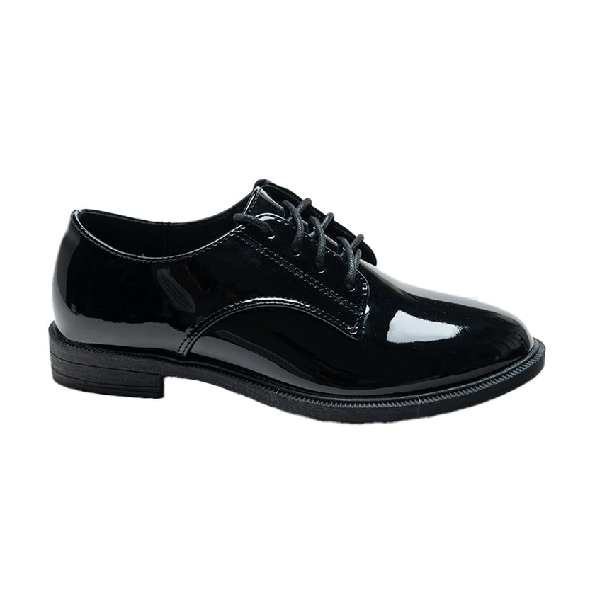 Black Oxford Laced Dress Shoes
