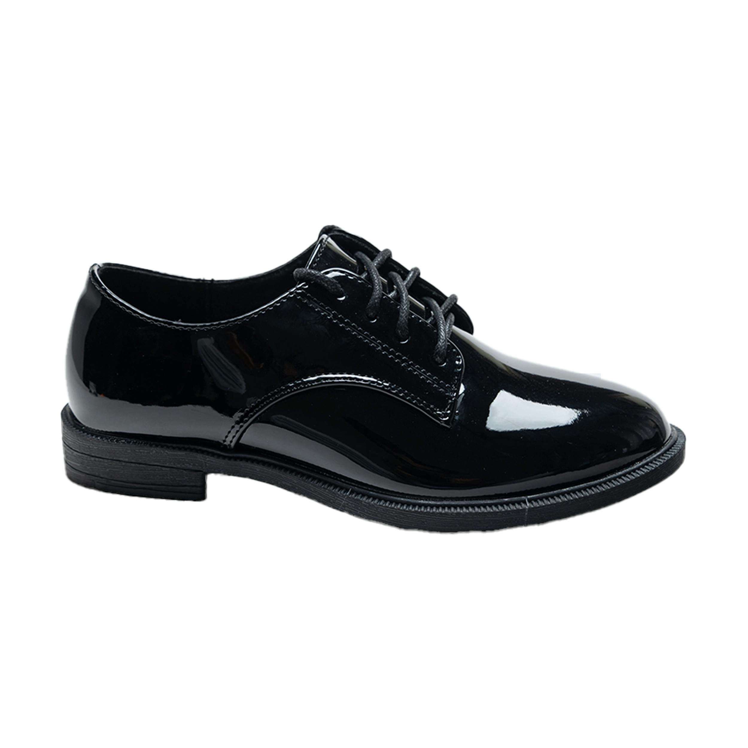 Black Oxford Laced Dress Shoes