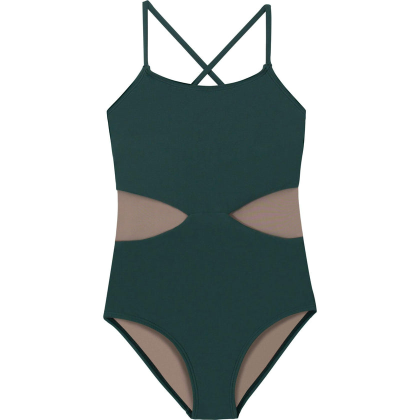 Cutout One Piece, Green