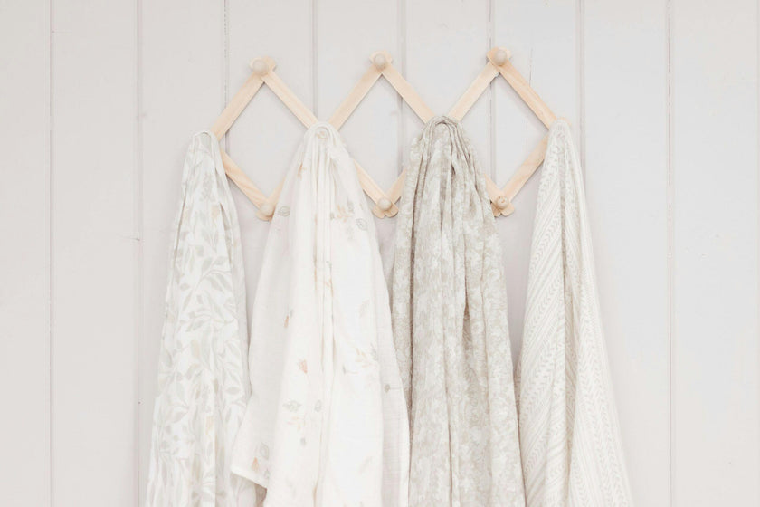 Willow Cotton Muslin Swaddle Blanket Set (Batik, Set of 2)