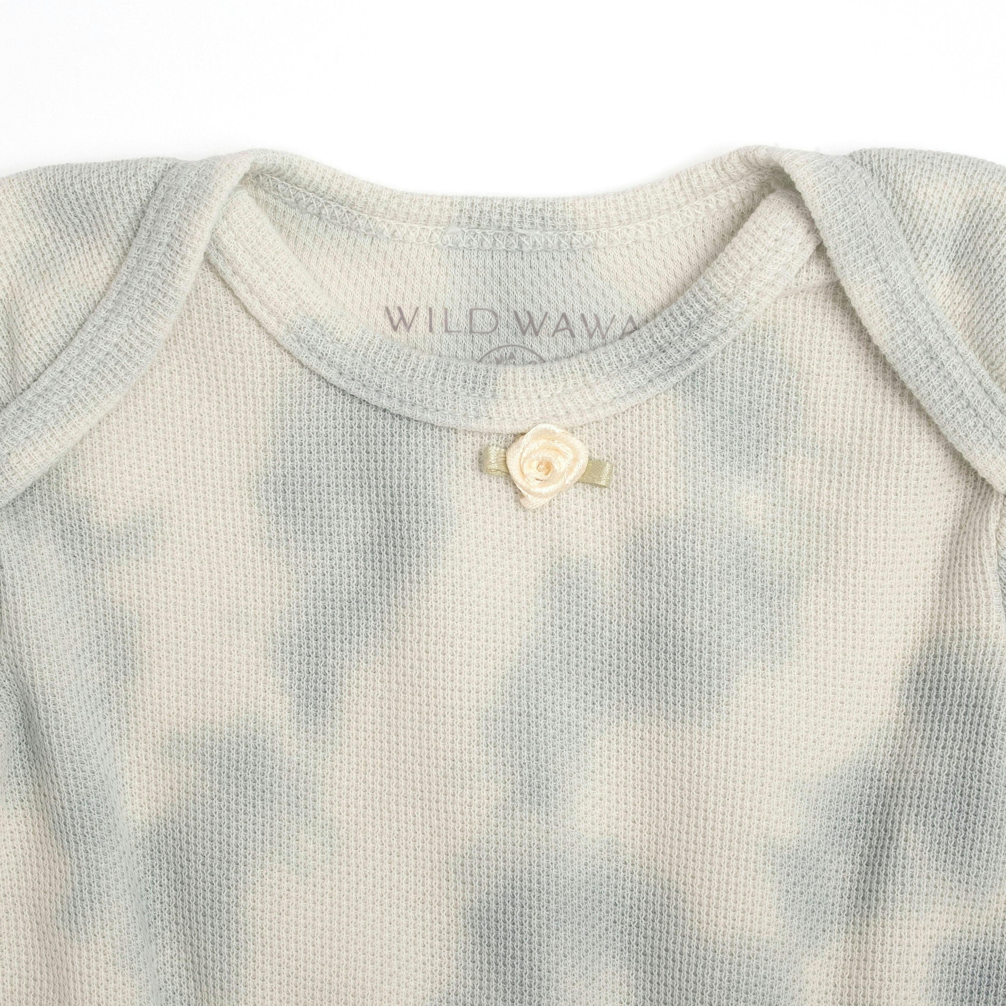 Tie-dye Onesie in Baby Blue
