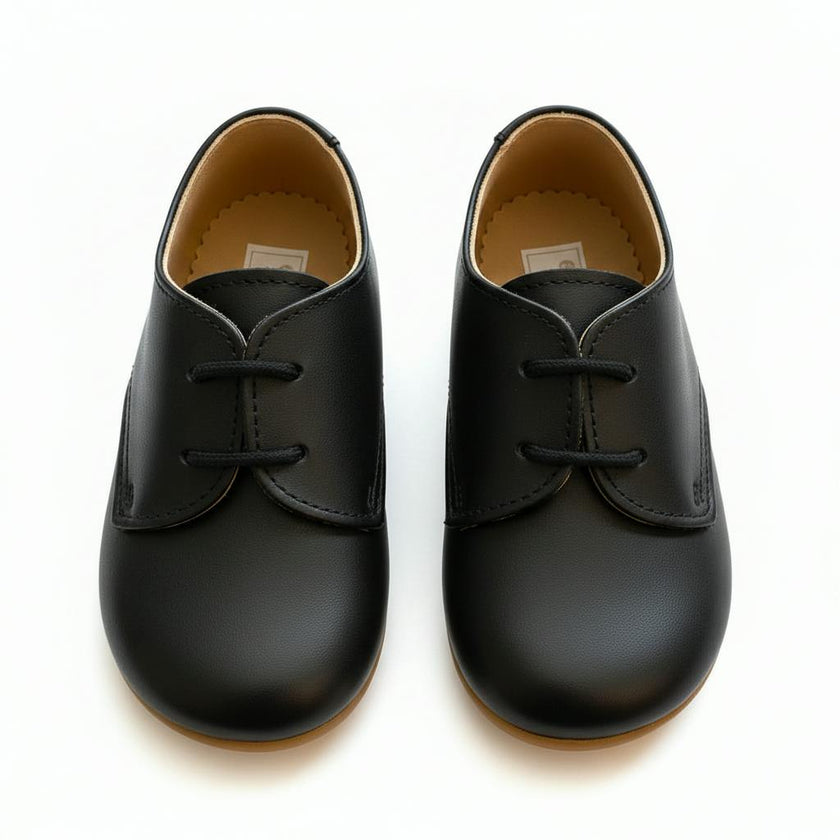 Chipper Pre-Walker Baby Shoes - Black