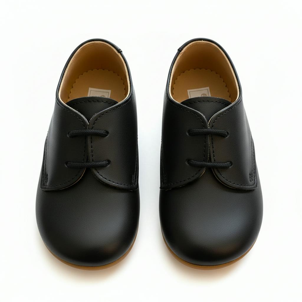 Chipper Pre-Walker Baby Shoes - Black