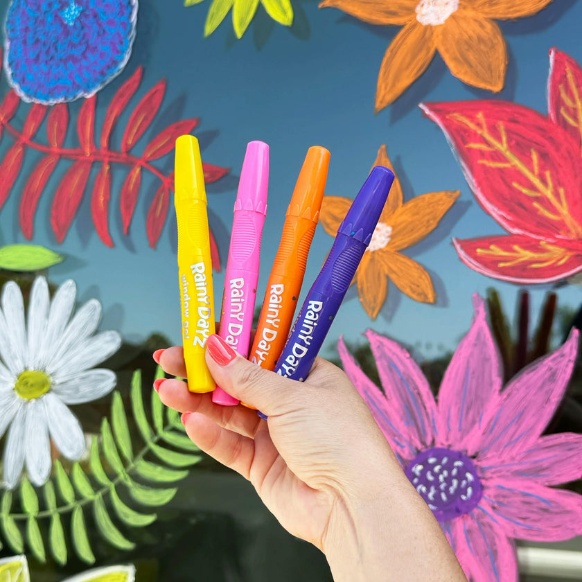 Rainy Dayz Window Watercolor Gel Crayons - Set of 10