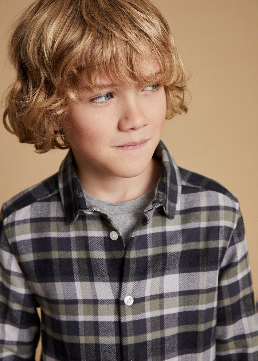 The Green Check Flannel Shirt