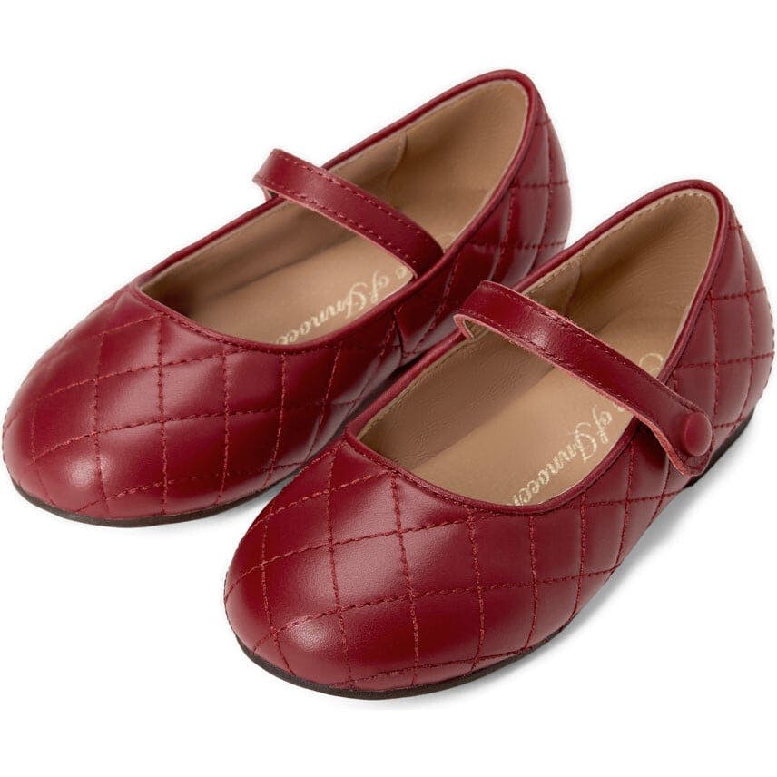 Coco Quilted Strap Leather Shoes