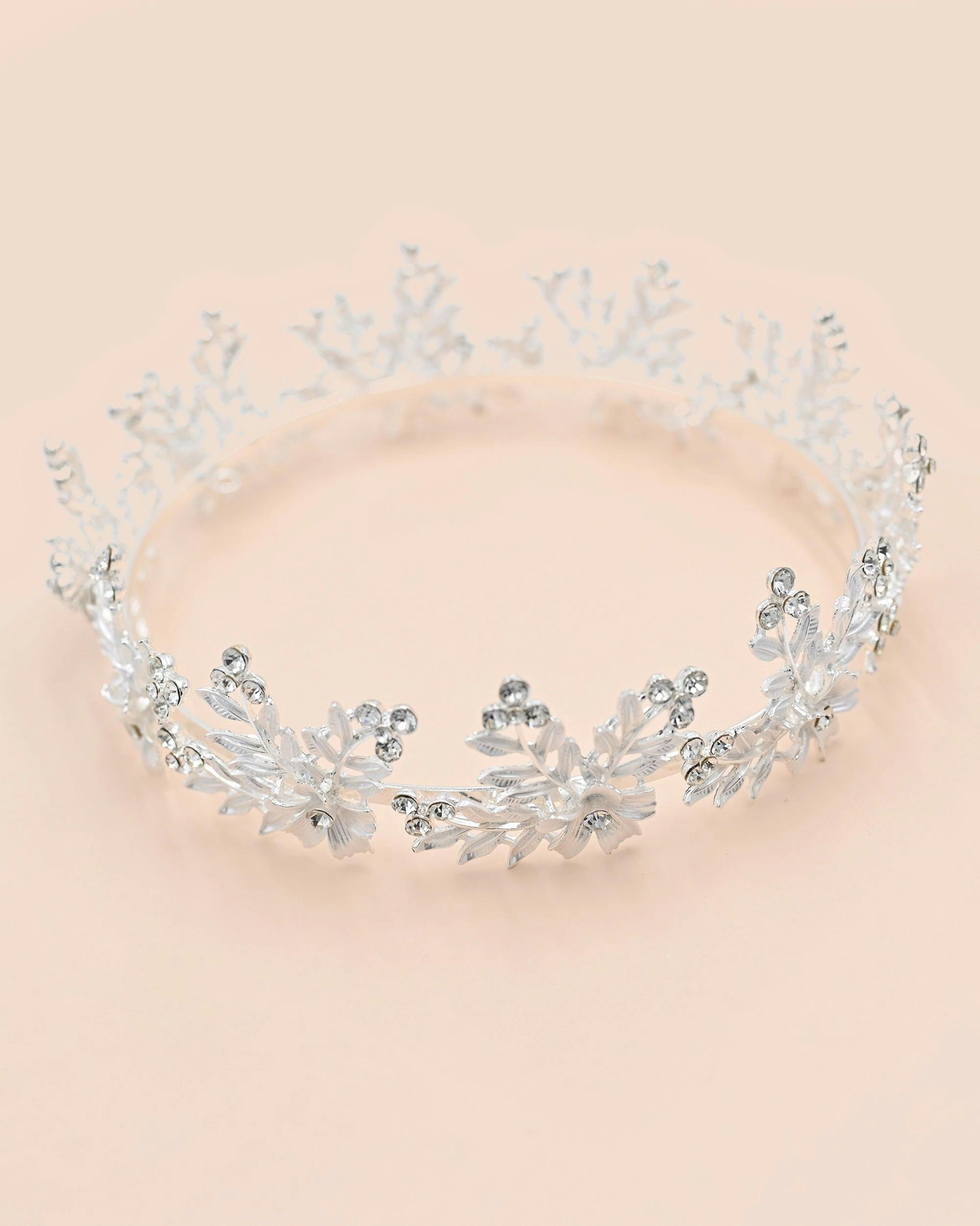 Crystal Wreath Floral Crown