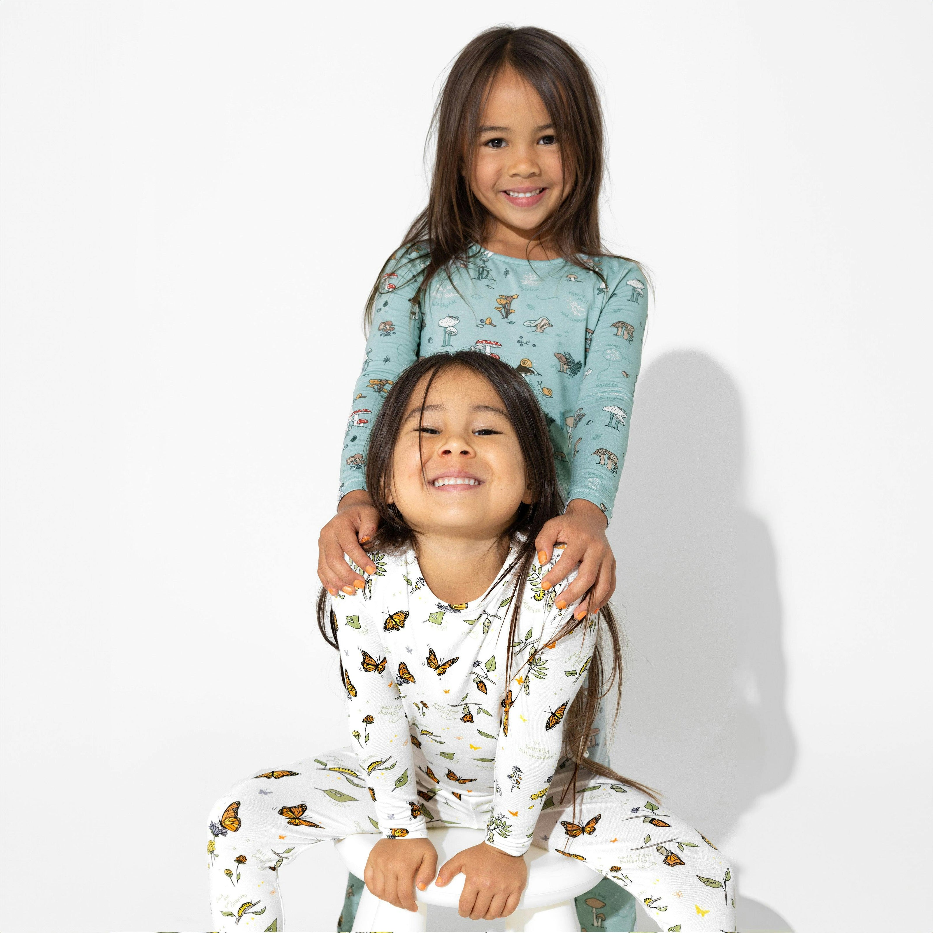 Monarch Bamboo Kids Pajamas