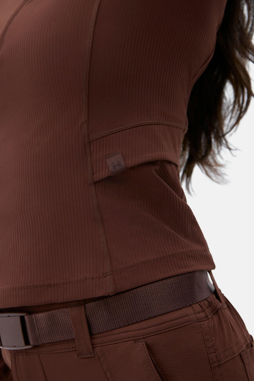 Julie Quarter Zip Top