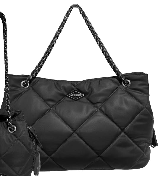 Black Medium Frankie Tote