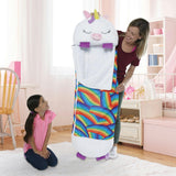 Happy Nappers: Lg - White Unicorn