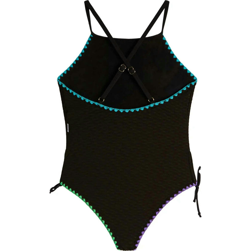 Junko Textured One Piece Swimsuit