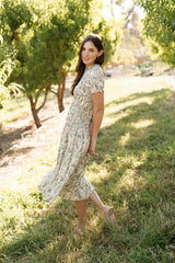 Jennifer Dress in Autumn Bouquet
