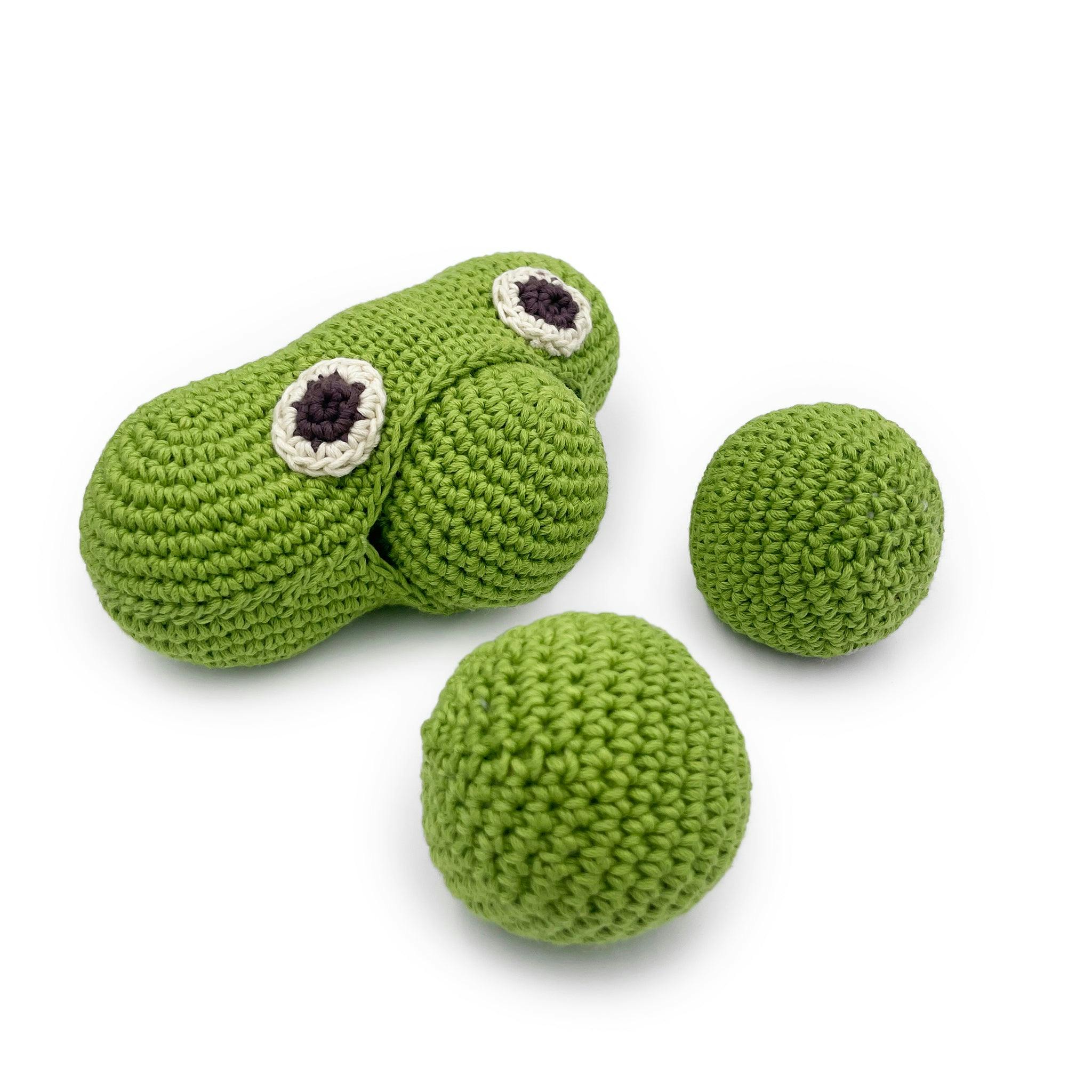 Vegetable Harvest Gift Set 👩🏻‍🌾 👀 100% organic cotton crochet plushies