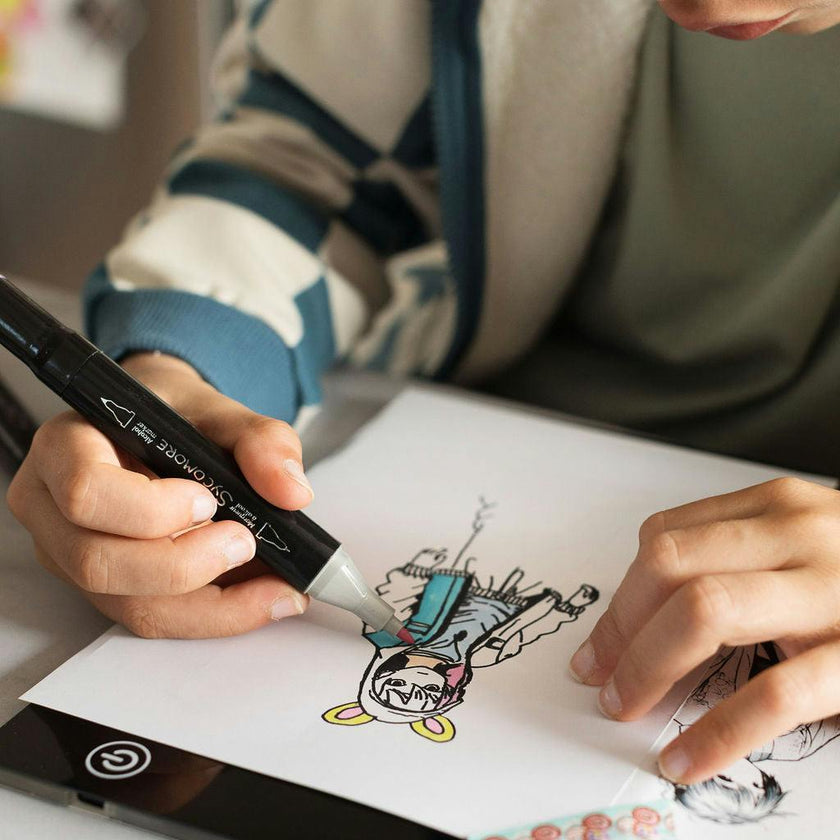 Manga - Rechargeable Led Light Pad - Create Your Manga Characters - 10y+