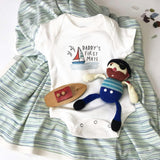 graphic bodysuit | daddy's first mate