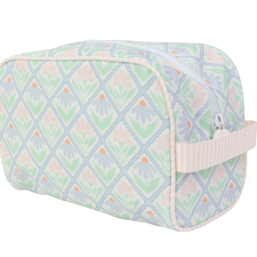 The Dopp Kit in Pastel Floral