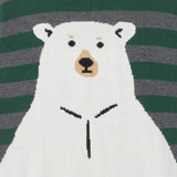 Toddler & Kids Boys Graphic Sweater | Polar Bear - Green