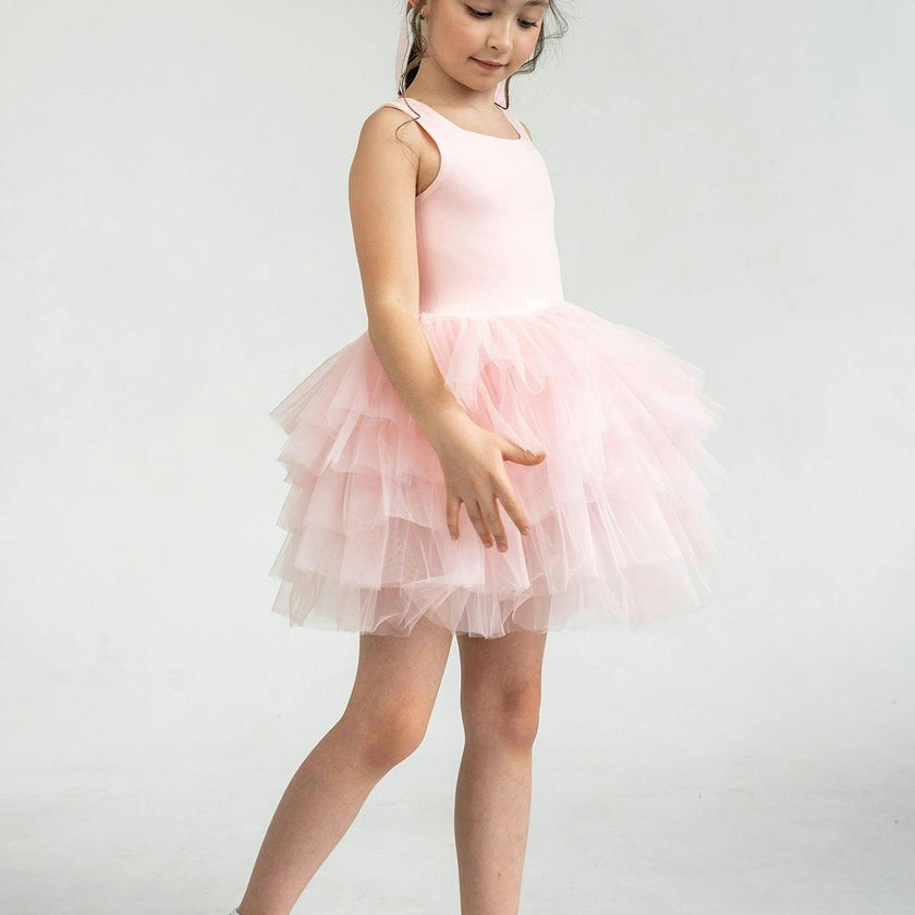 Pink Rose Tutu Dress