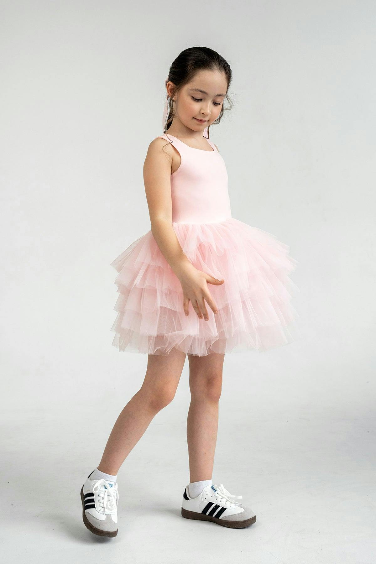 Pink Rose Tutu Dress