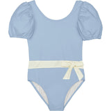 Mipounet SS26 Alba, Swimwear Ecru Blue Sky