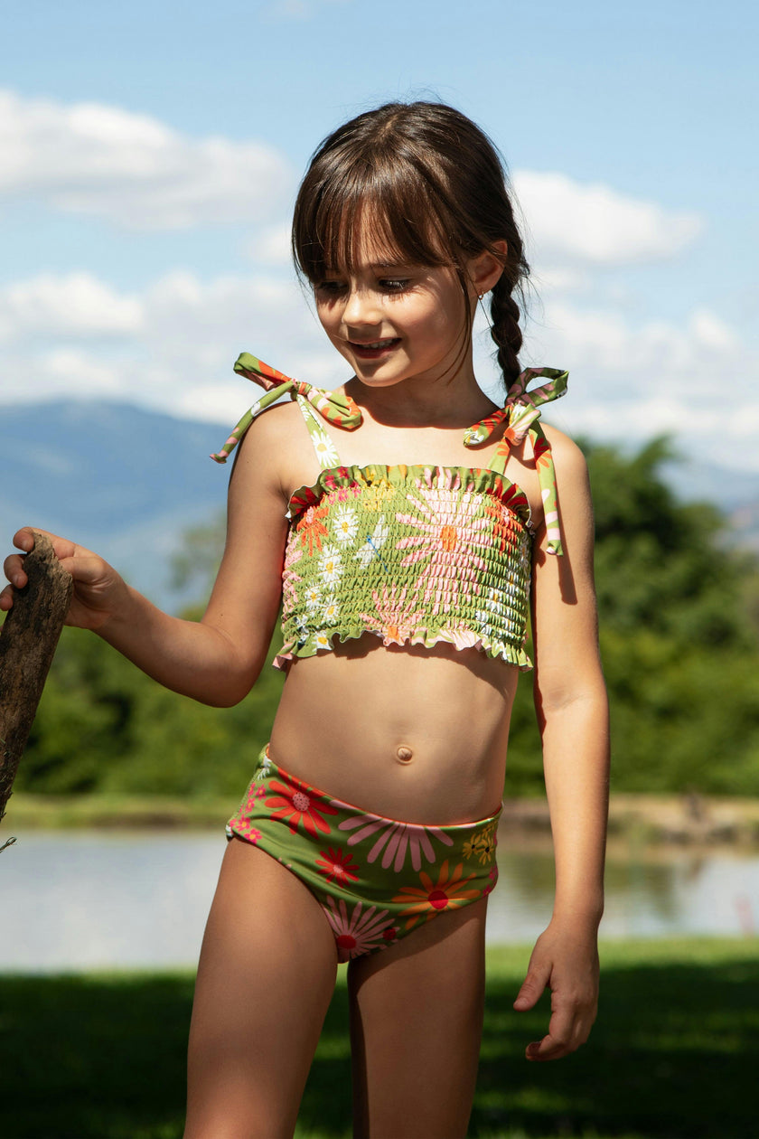 GARDEN VERDE - WAFFLE BIKINI