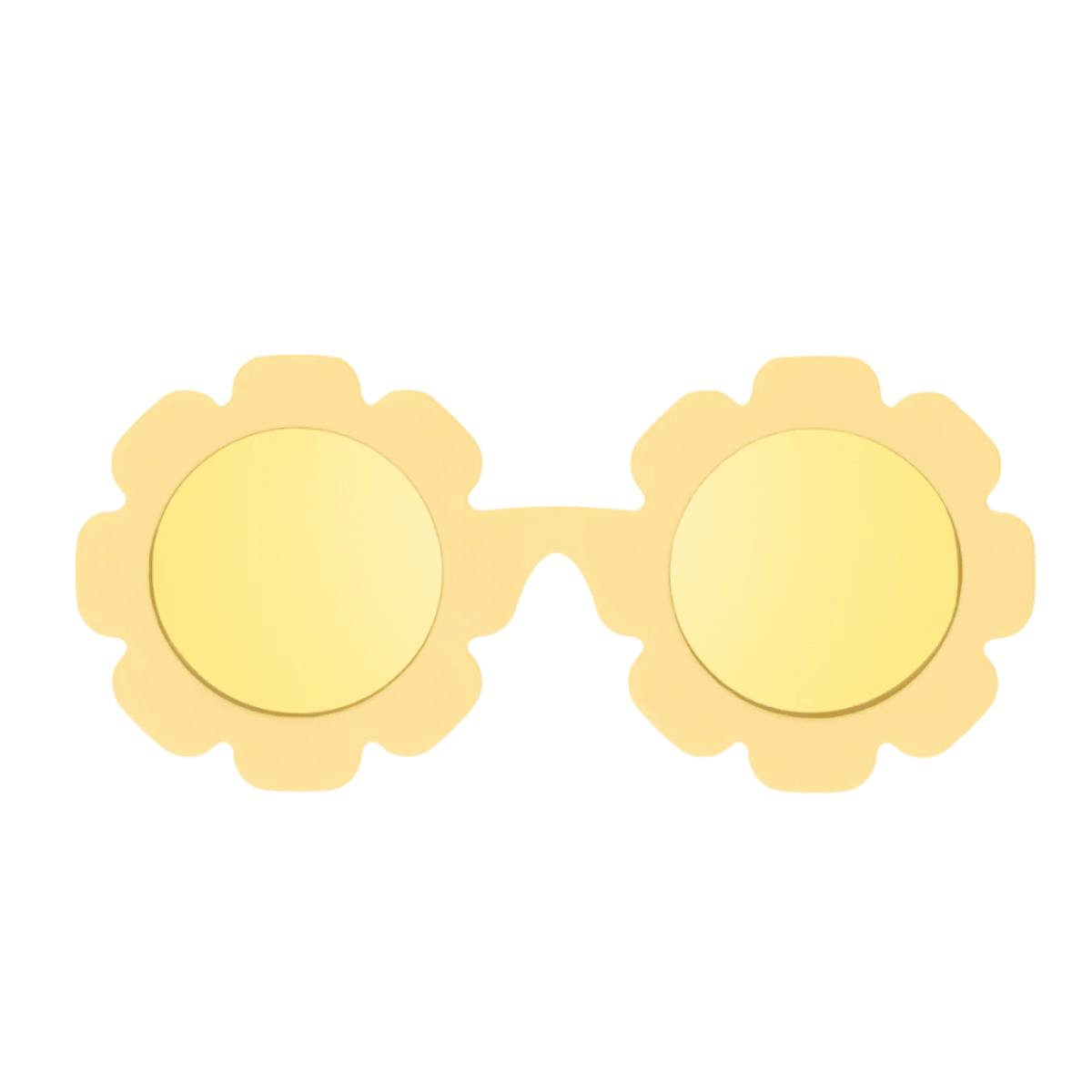 Sun Ray Flower | Yellow Polarized Mirrored Lenses