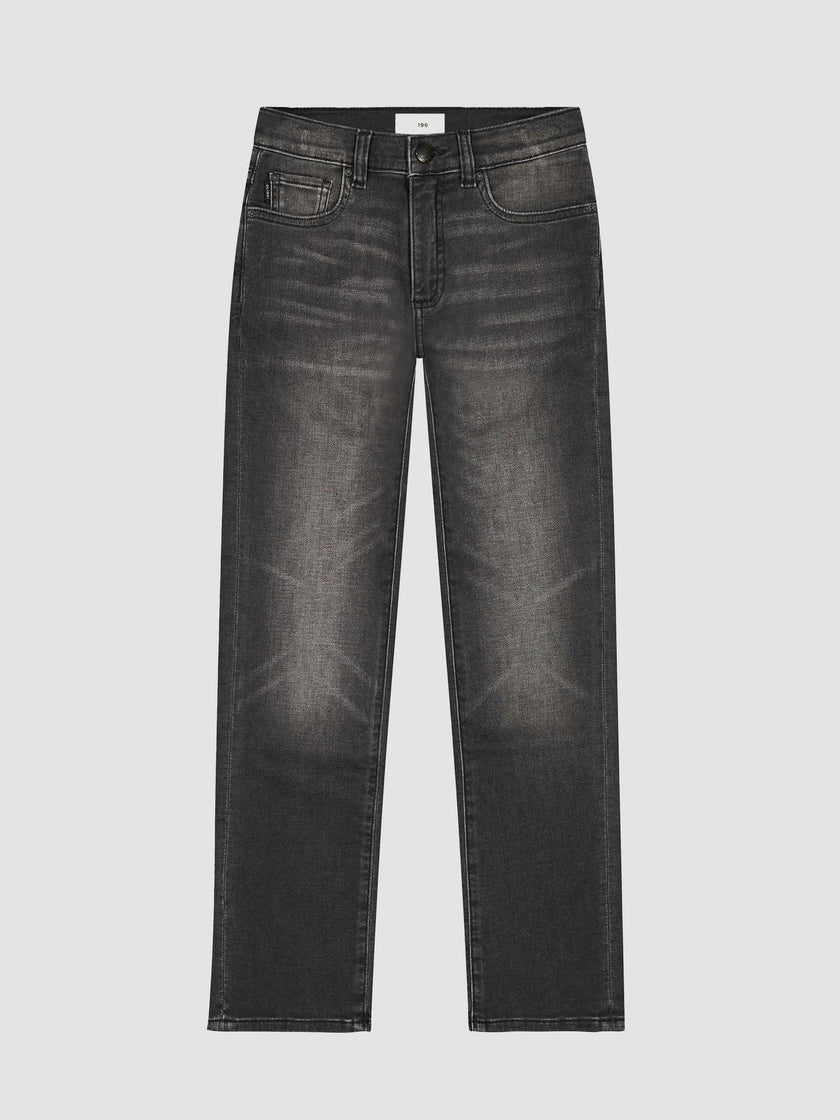 Brady Slim Pants | Washed Black Knit