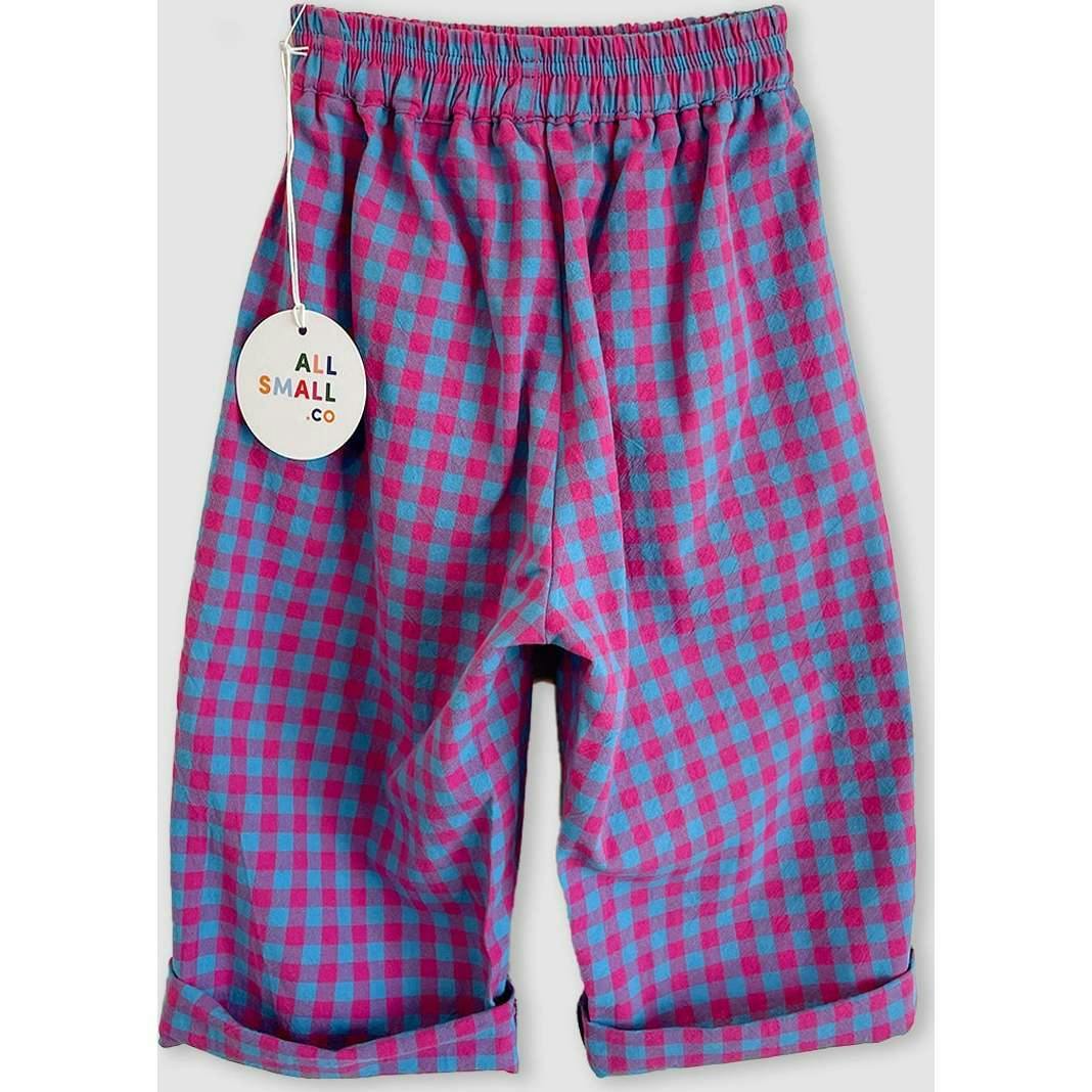 Purple Plaid Pants