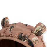 Lightweight Down Hooded Jumpsuit
