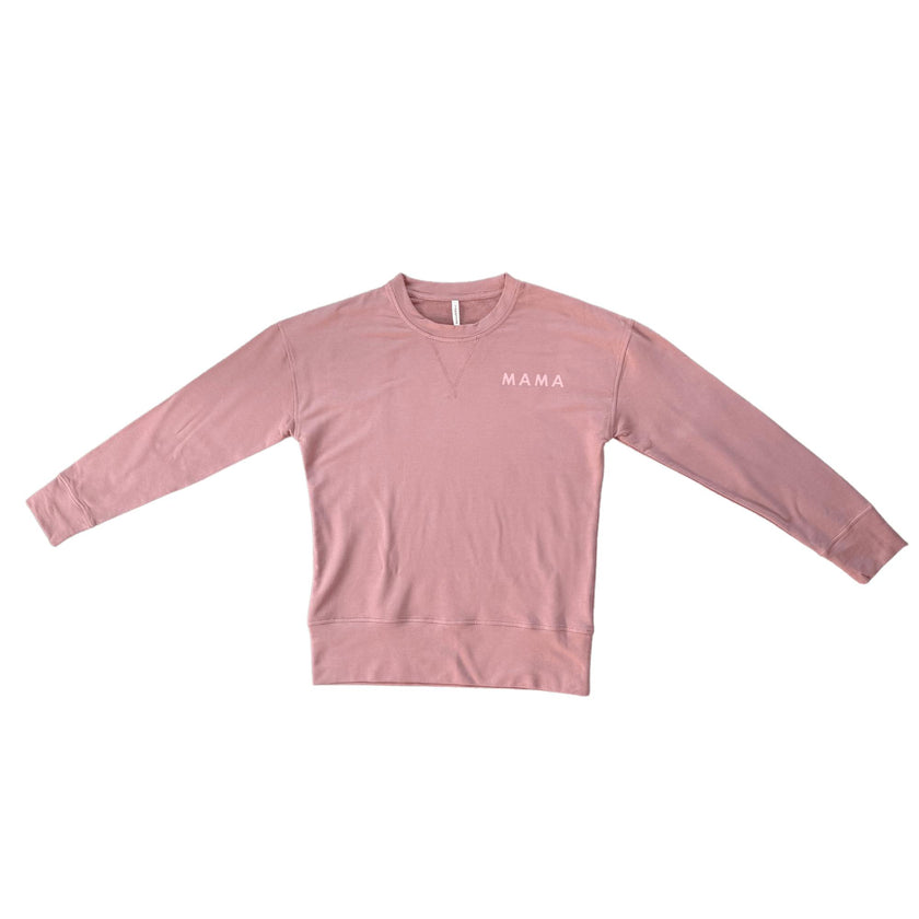 Women's Pullover Mama in Burlwood