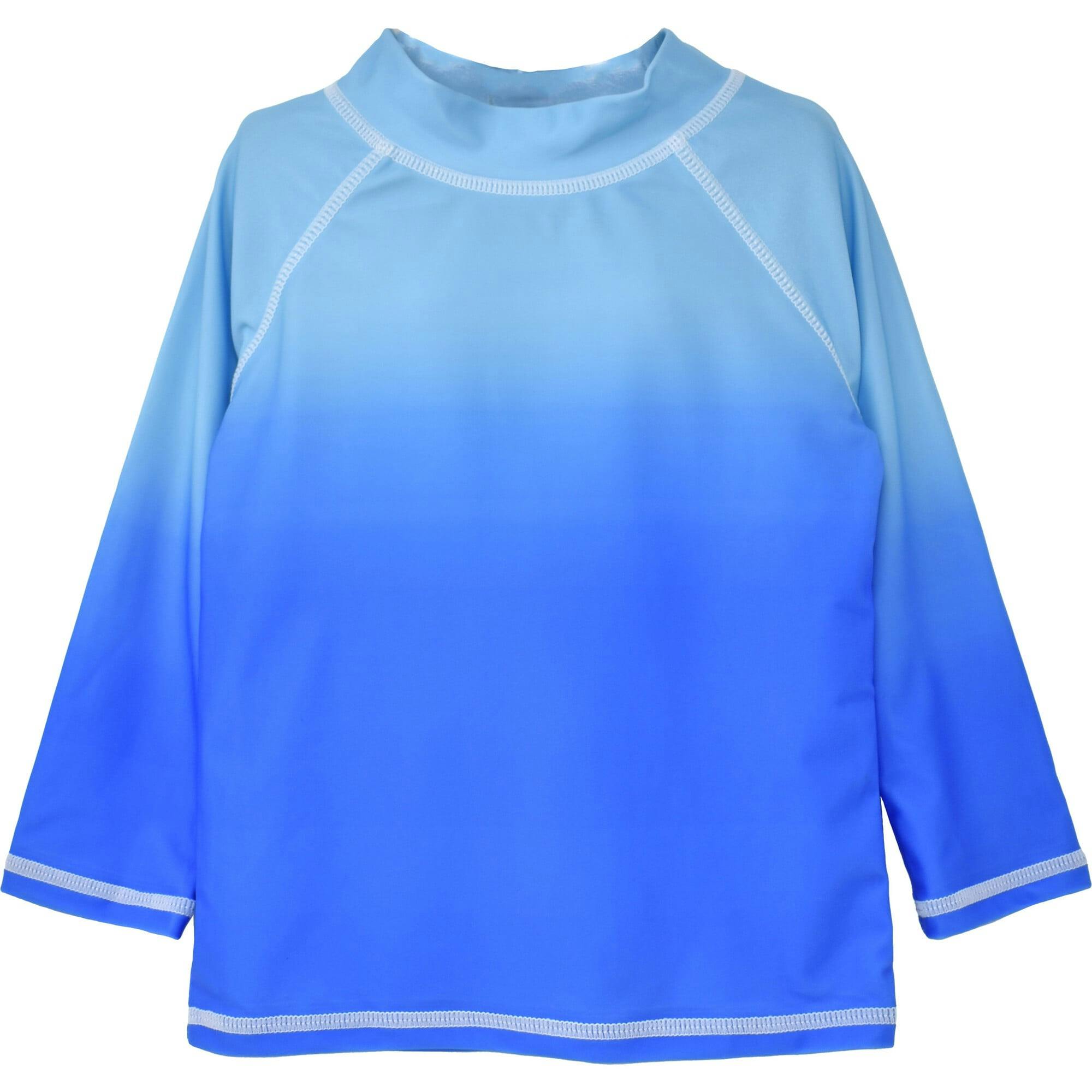 UPF 50+ Graphic Rash Guard Swim Top - E
