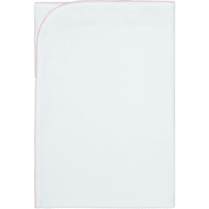 White Bubble Baby Blanket