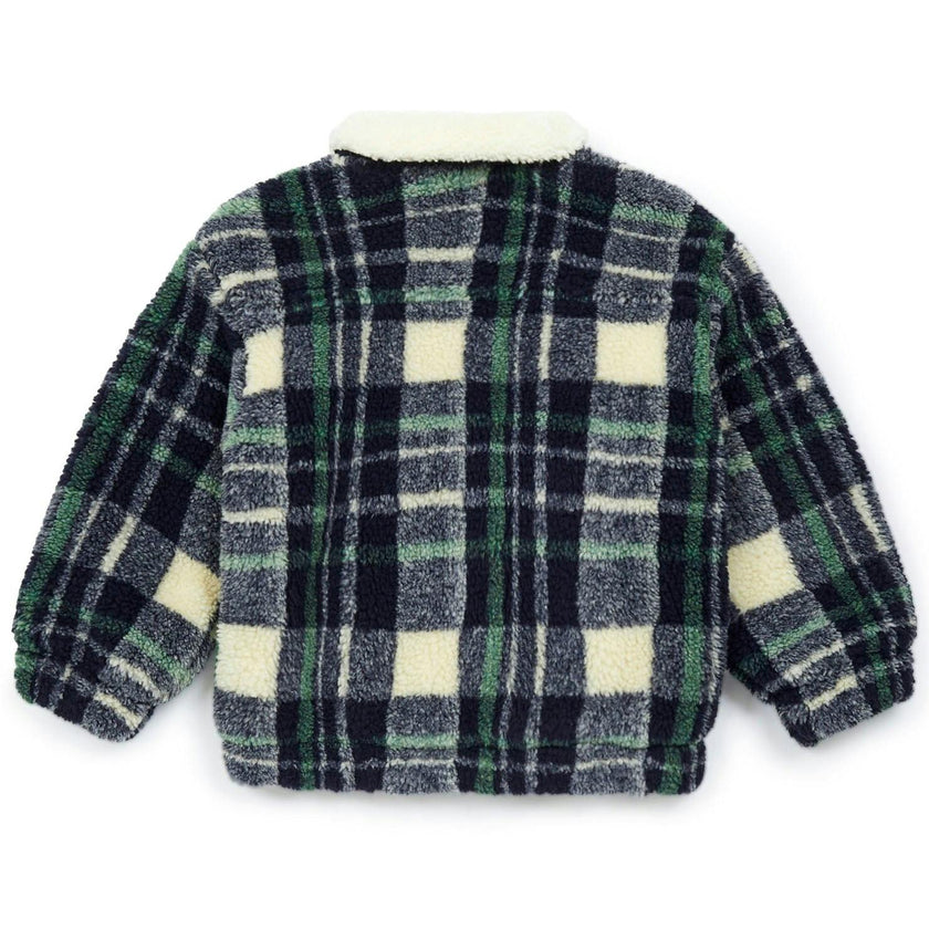 Fritz Plaid Bomber Jacket