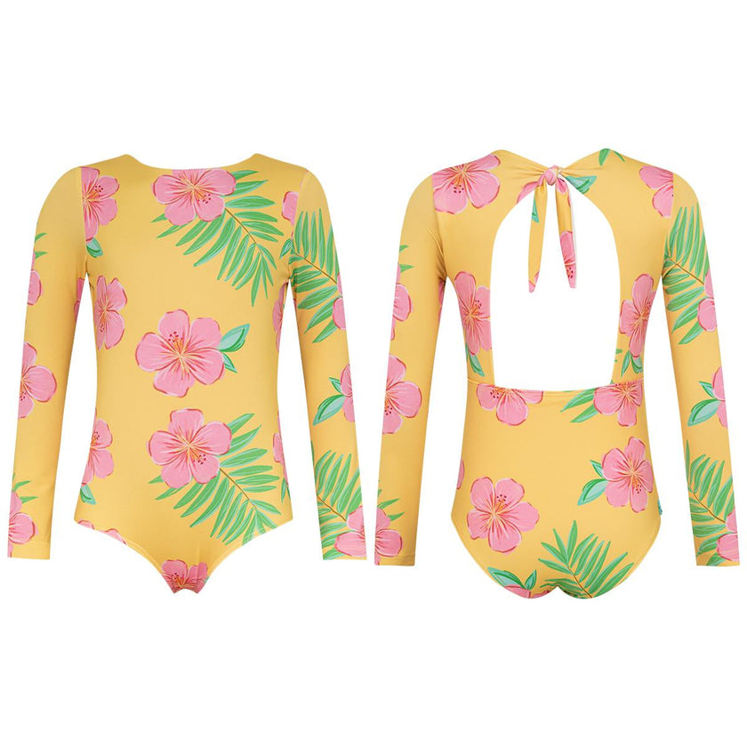 HIBISCUS AMARILLO - SUN LONGSLEEVE
