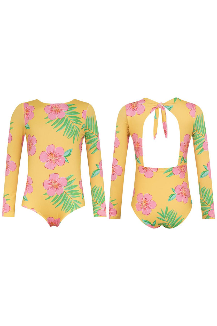HIBISCUS AMARILLO - SUN LONGSLEEVE