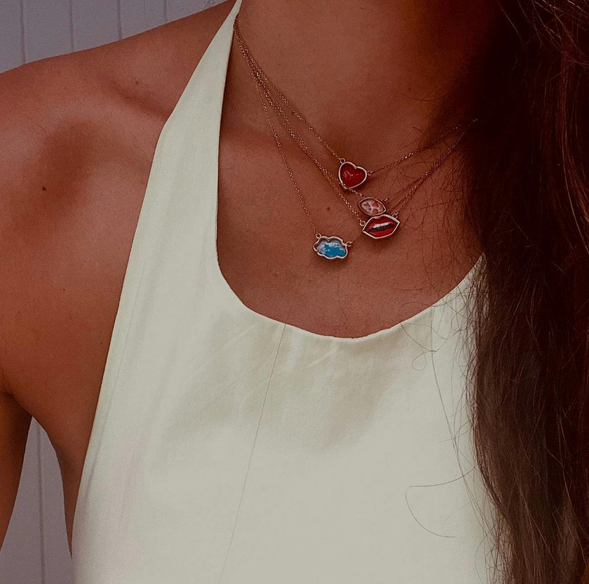 Mushroom Necklace