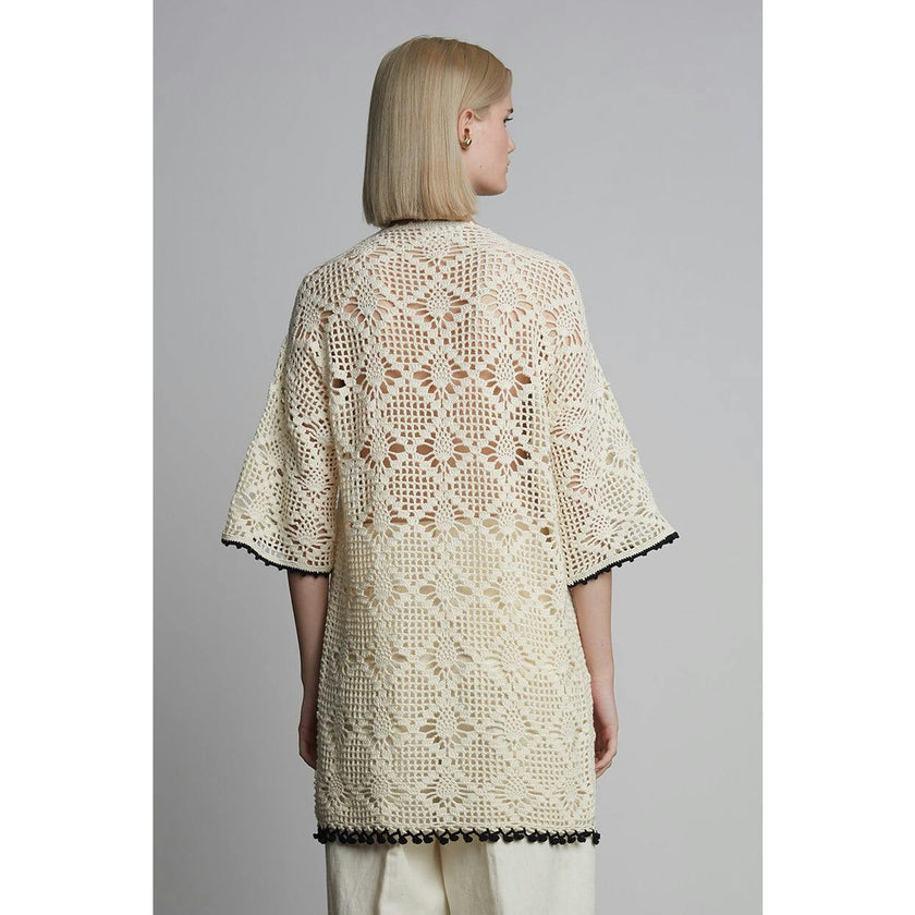 VIOLET CROCHET COVER UP | IVORY