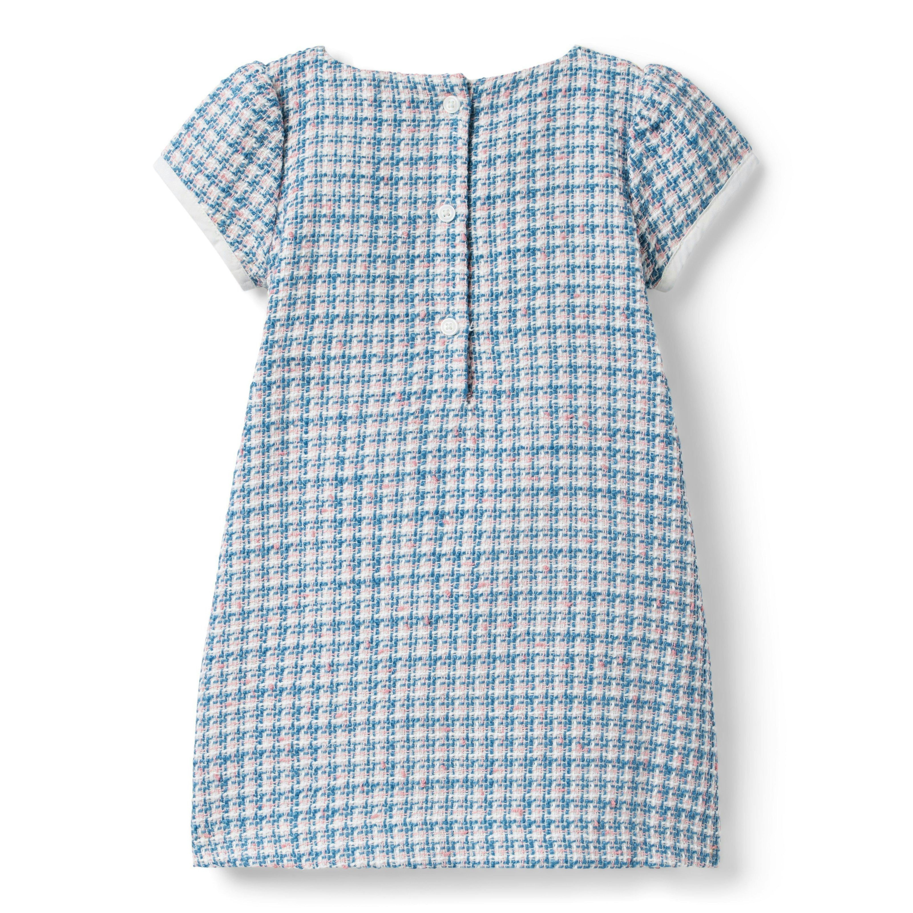 The Tweed Bow Dress, multicolor