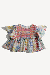 BABY SOFIA SMOCKED BLOUSE
